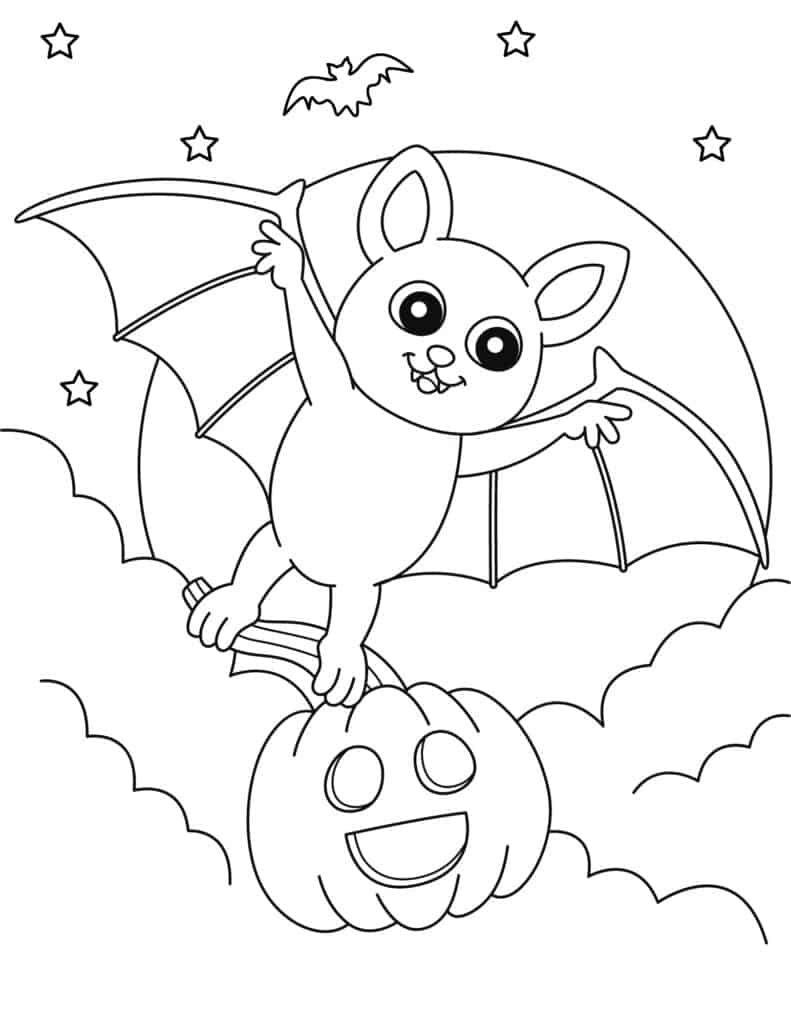 halloween coloring book